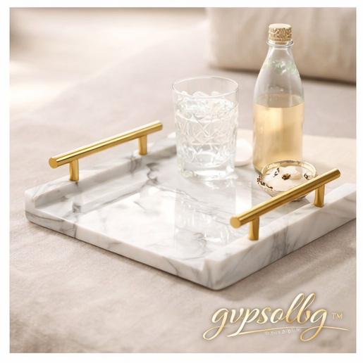 gvpsolbg™ Marble Tray - Luxury Serving Platter
